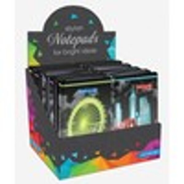 Lastva Užrašų knygutė A6 96lapai 70g lang METROPOLIS