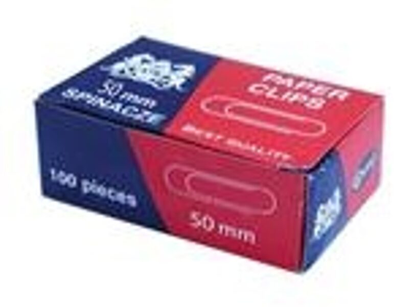 Sąvaržėlės metalinės 50 mm 100 vnt