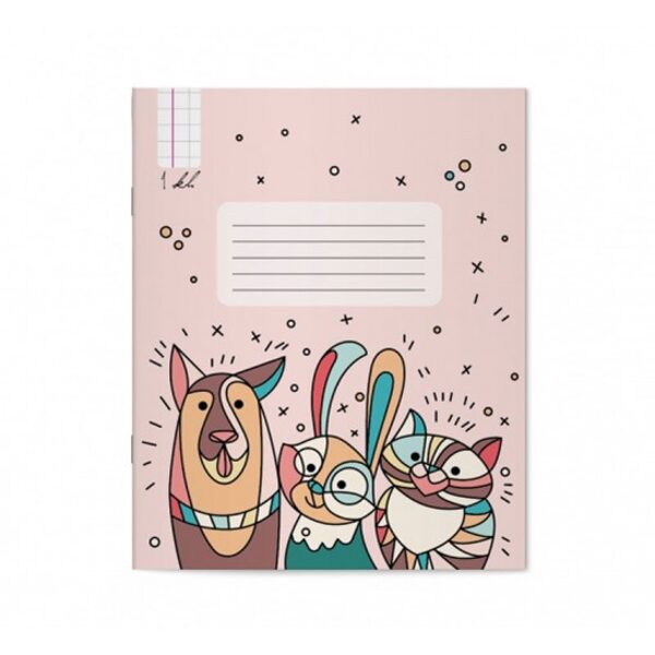 Sąsiuvinis "Premium"1kl.12l 100g langeliais