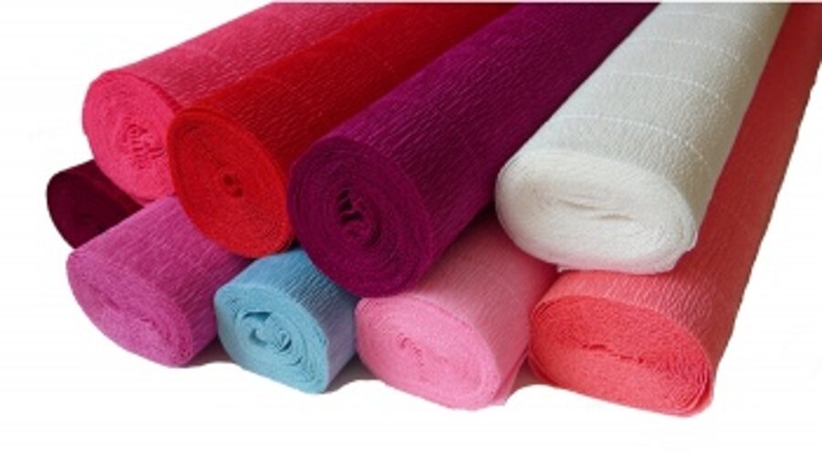 Krepinis popierius Cartotecnica Rossi 180 gr. (floristinis), vienspalvis