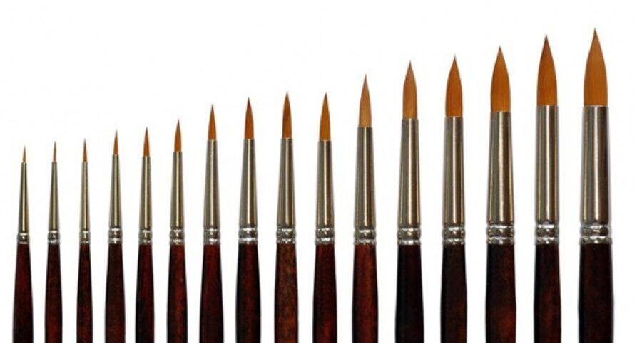 Teptukas apvalus 231 SINTETIKA Nr. 7, trumpas kotas