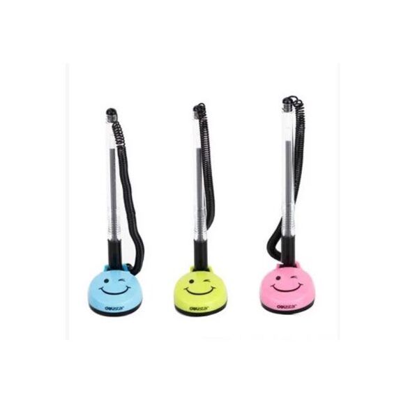 Rašiklis Deli Smile 6795 0.5mm su laikikliu